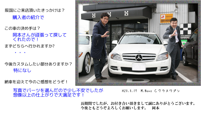 M.Benz　C200W　コンプレッサー