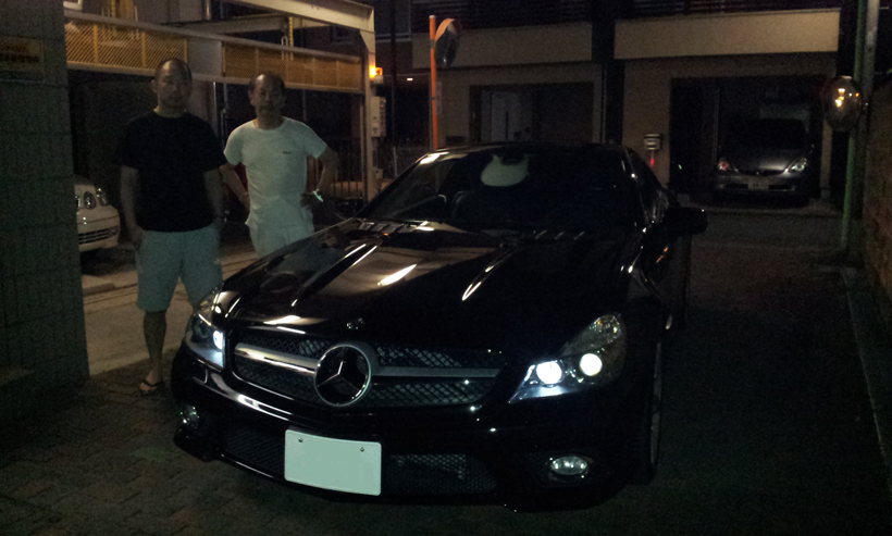 M.Benz SL550　納車