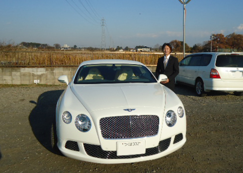 ベントレーコンチネンタルGT　御納車