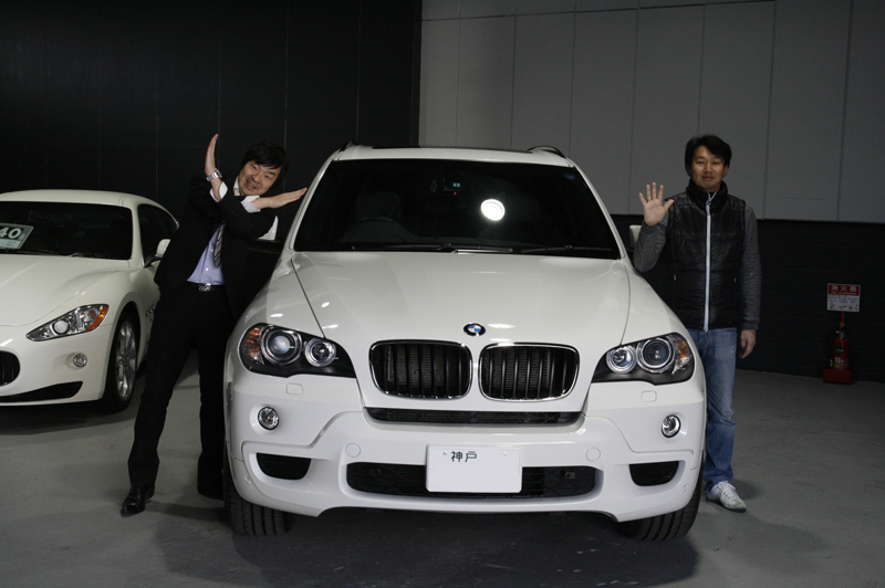 BMW X5　納車